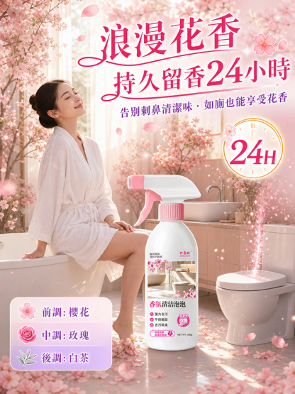 香氛浴室清潔劑