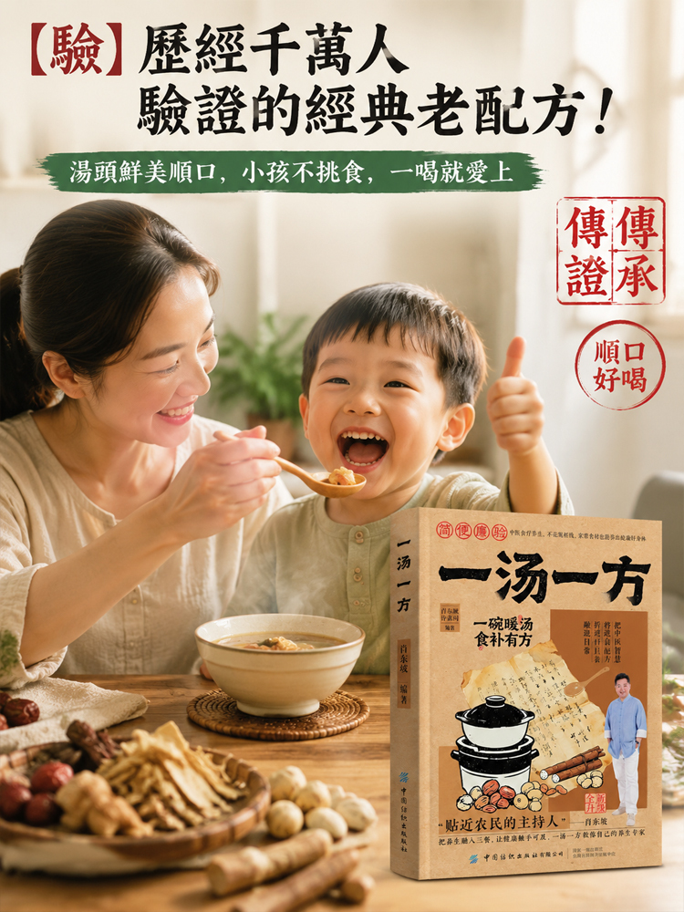 《一湯一方》家庭養生書
