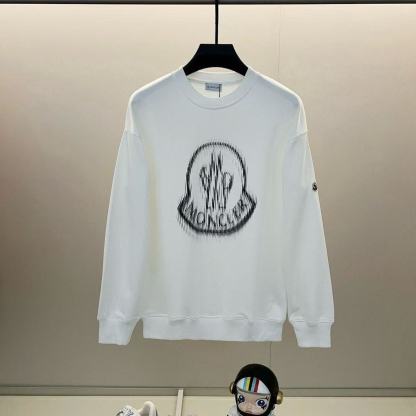 【S-3XL】新作秋冬ルーズフィットカジュアルレタークルーネックスウェットシャツ（プリント入り）、長袖、ユニセックス