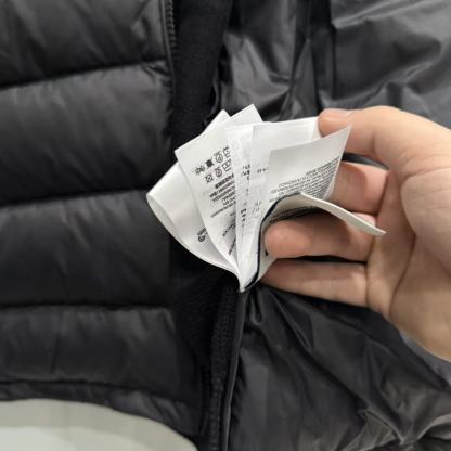 『L-5XL』新しいニットダウンジャケット、暖かい、スタンドカラー、ユニセックス、トレンディでカジュアル。