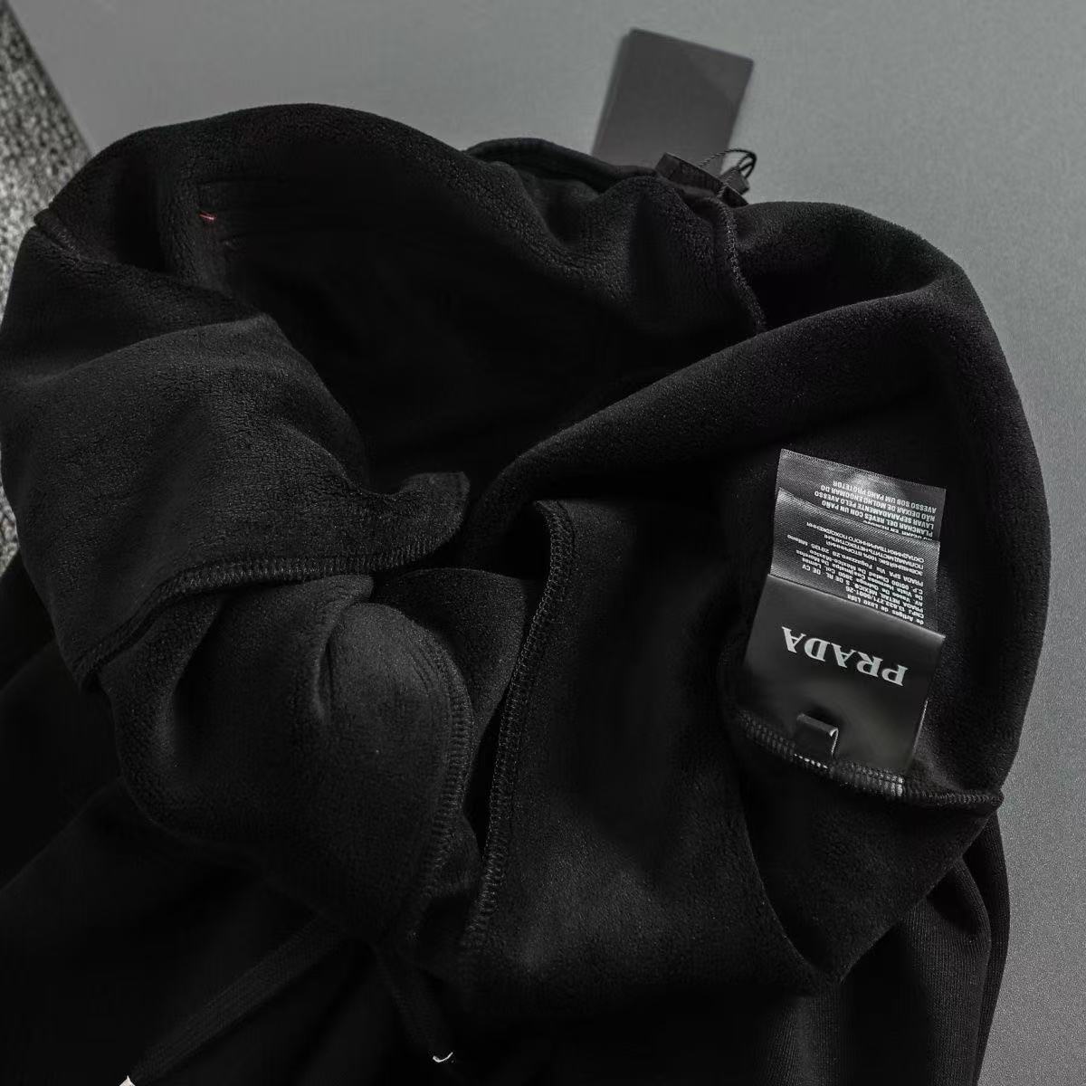 秋冬新作、刺繍入りジッパー付きメンズフリース裏地厚手パンツ