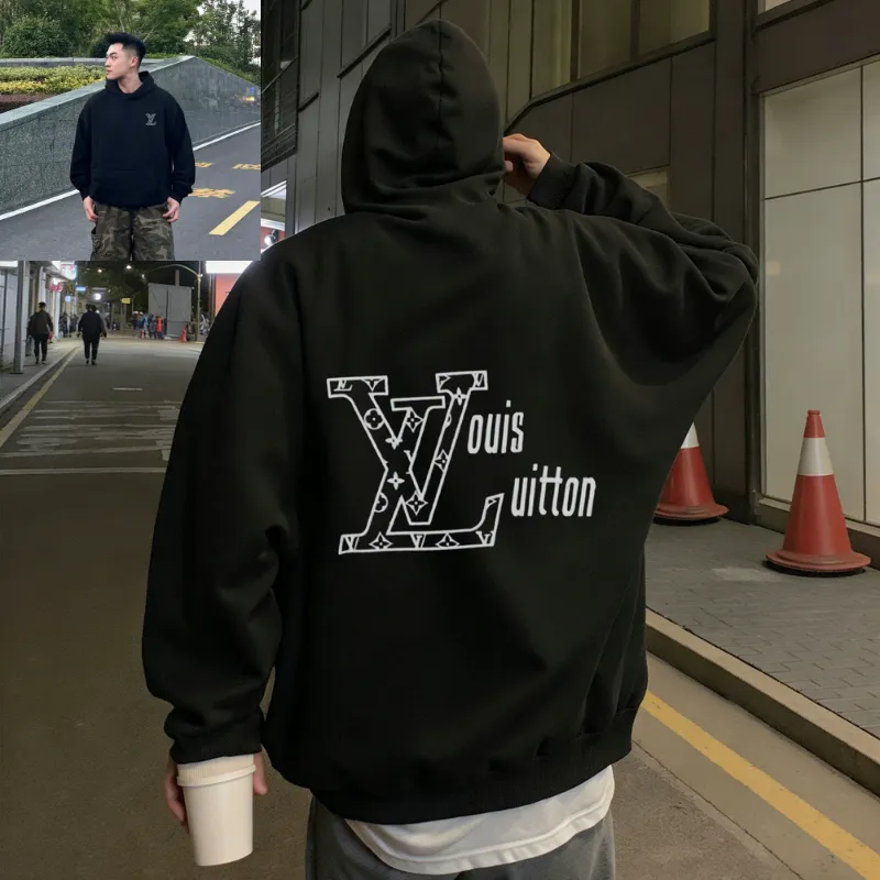 『S-5XL』絶対後悔しない 軽量＆快適！ ファッション オーバーサイズ プリント パーカー