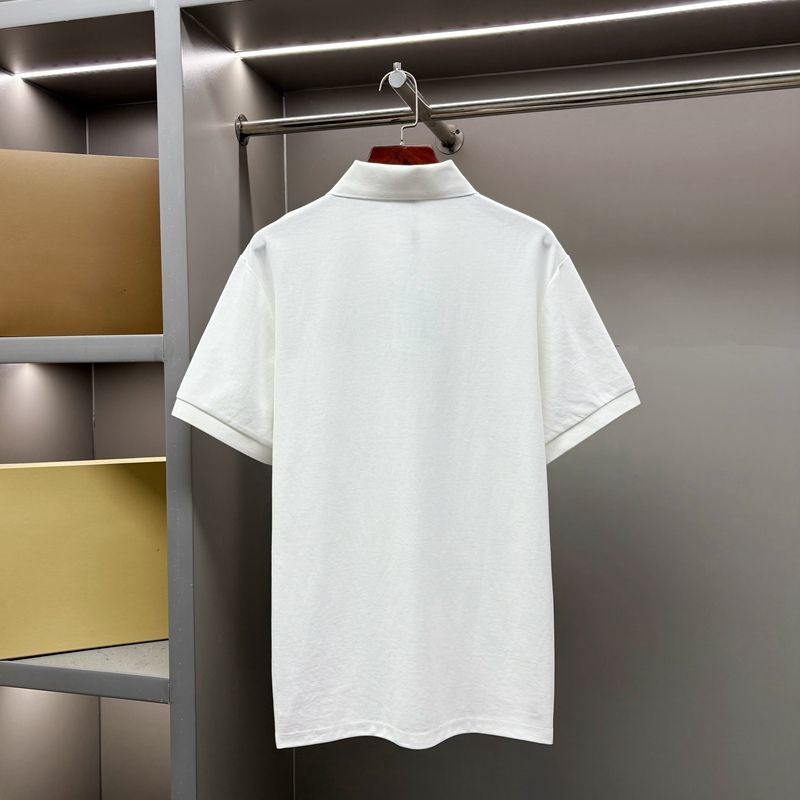 『S-2XL』春の新作、メンズの刺繍入りポロシャツ、カジュアルビジネス半袖