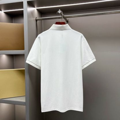『S-2XL』春の新作、メンズの刺繍入りポロシャツ、カジュアルビジネス半袖