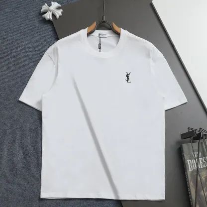 『XS-L』ドライタッチ 高品質 オーバーサイズ 刺繍入り Tシャツ