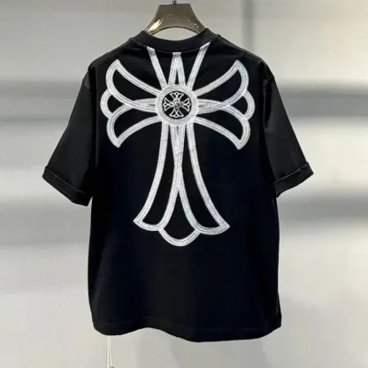 『M-3XL』大注目 大活躍 組み合わせやすい カジュアル 刺繍 半袖 Tシャツ