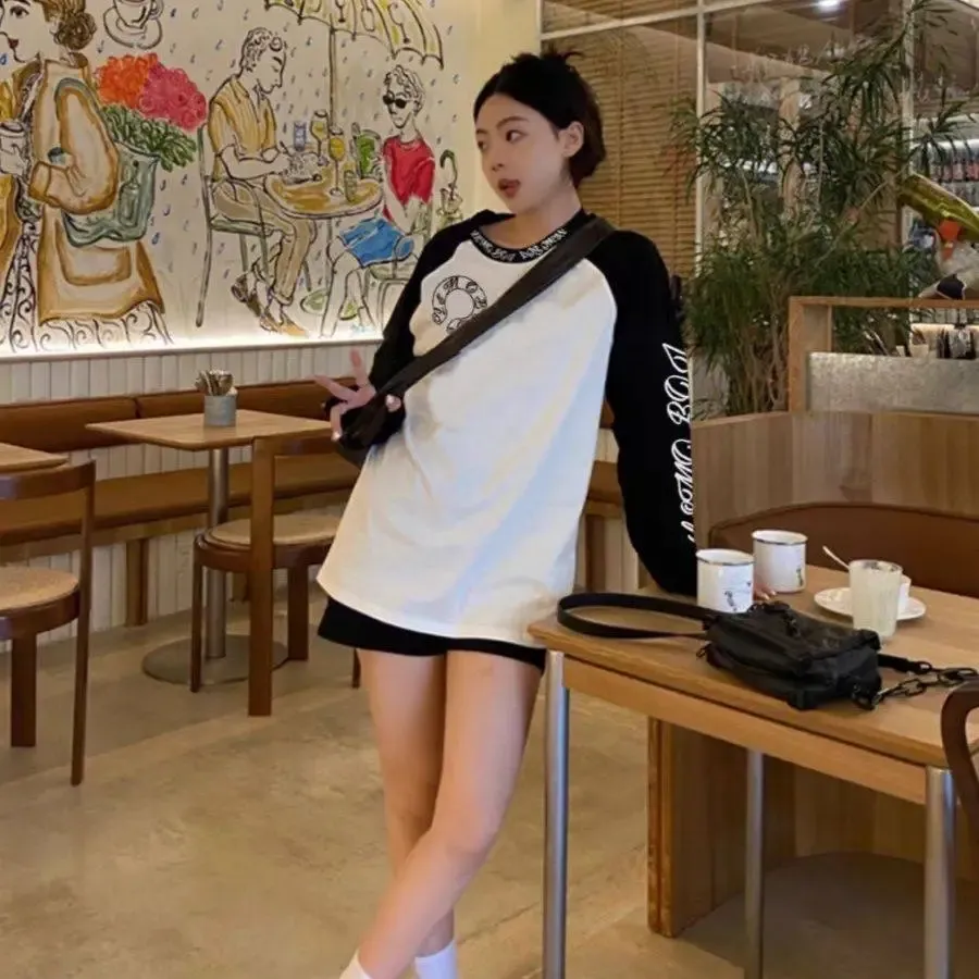 気質満点 着回し最強 人気爆発中 元気いっぱい カジュアル お気に入り 超ファッション 高品質 長袖 Ｔシャツ