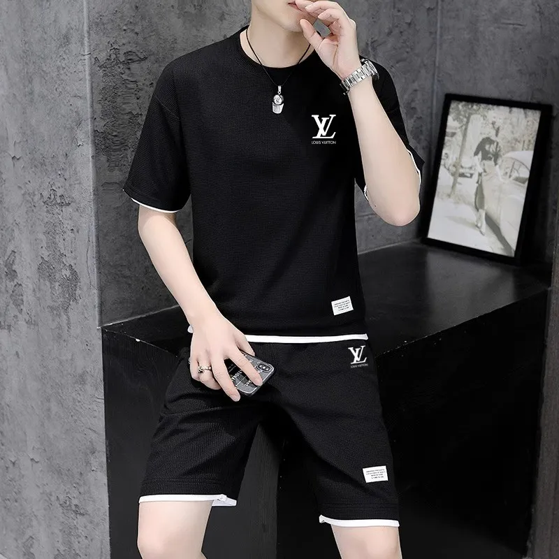 『S-3XL』優しい雰囲気 着心地良い ファッション ソフト 通気性 クラシックカジュアル セット