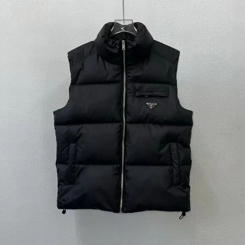『L-4XL』大人らしいトレンド 高品質 シンプル 軽量 暖かい ダウンベスト