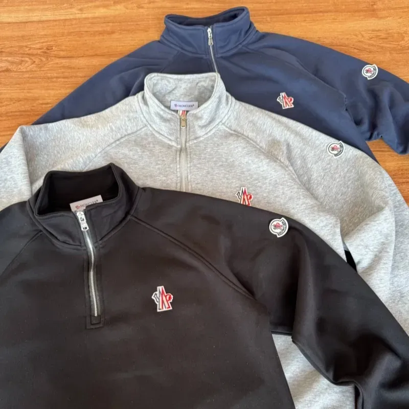 『M-5XL』爆売れ中トレンド デザイン感 着心地良い 着回し力抜群 ハーフジップ トレーナ