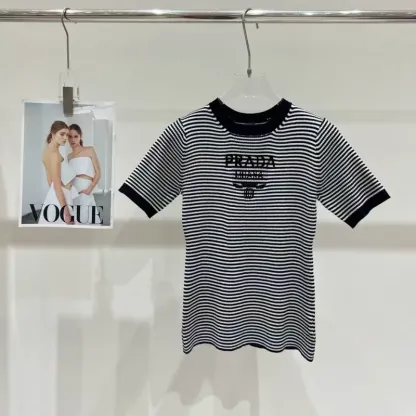 『フリーサイズ』激売れ中 手触り良く シンプル ファッション ボーダー柄 半袖 Ｔシャツ