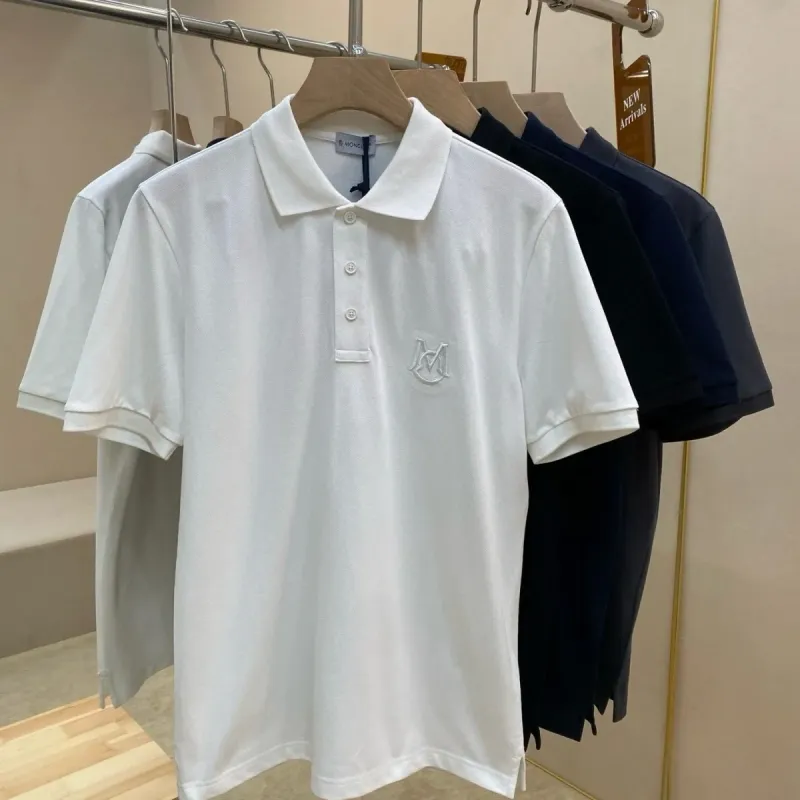 『S-4XL』今季も大流行 若見えデザイン細身シルエットクール 着心地良い 半袖ポロシャツ