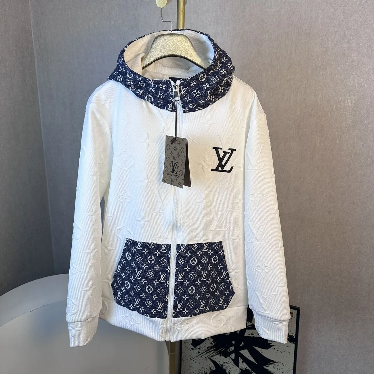 『L-4XL』カップルにぴったりの、男性向けのおしゃれなスリムフィットフード付きジャケット。