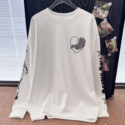 『S-2XL』毎日着たくなる 定番アイテム ストリート 合わせやすい 長袖 カジュアル トレーナー