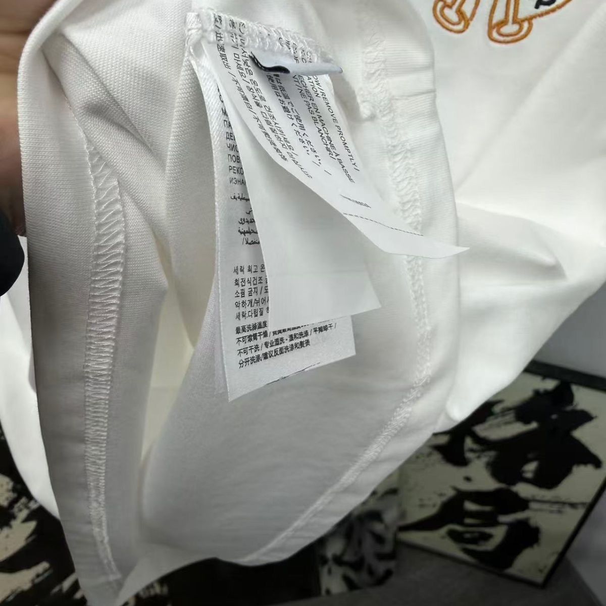 『S-2XL』男女兼用の、刺繍入りのゆったりとしたクルーネック半袖Tシャツが新登場