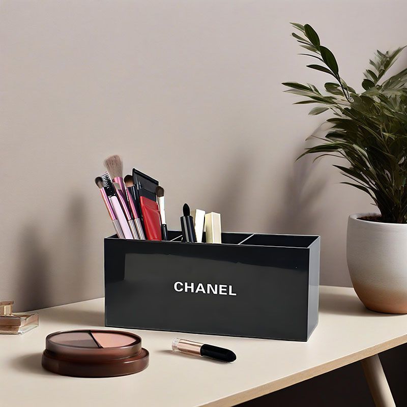 化粧品収納ボックス デスクトップオーガナイザー スキンケア製品ラック 口紅 アイシャドウ ブラシ収納