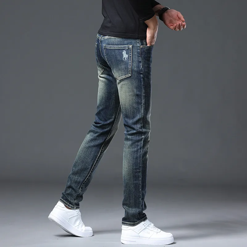 『S-2XL』超人気商品 高品質 着心地良い クラシック 気質いい 合わせやすいジーンズ