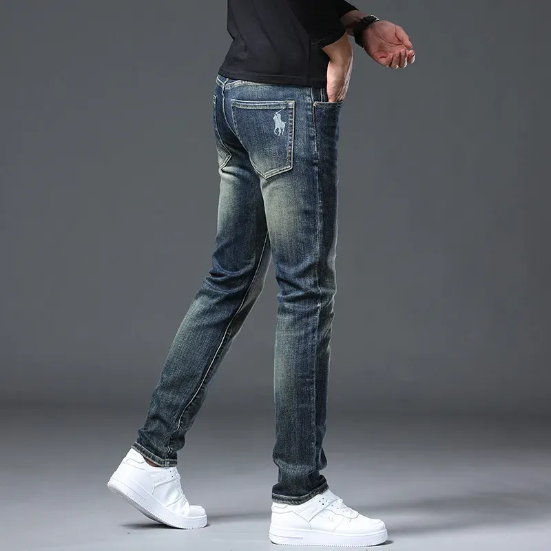 『S-2XL』超人気商品 高品質 着心地良い クラシック 気質いい 合わせやすいジーンズ