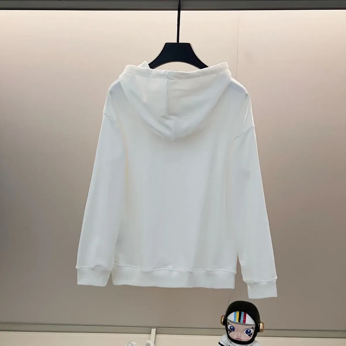 『XS-L』新作秋冬フード付きスウェットシャツ、ルーズフィット、ユニセックス。