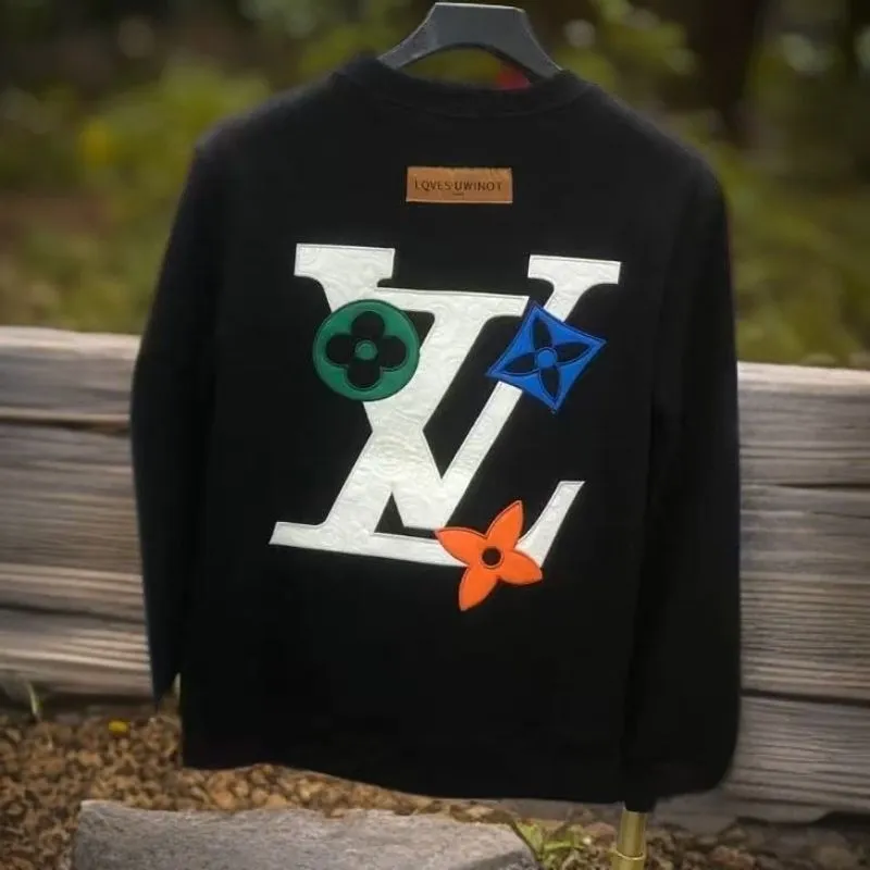 『L-5XL』人気上昇中シンプル 着心地良い ファッション クール 刺繍裏起毛トレーナー