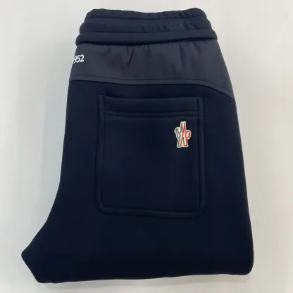 秋冬人気アイテム、裏起毛厚手スウェットパンツ、ストレッチ素材でスタイリッシュなジョガーパンツ