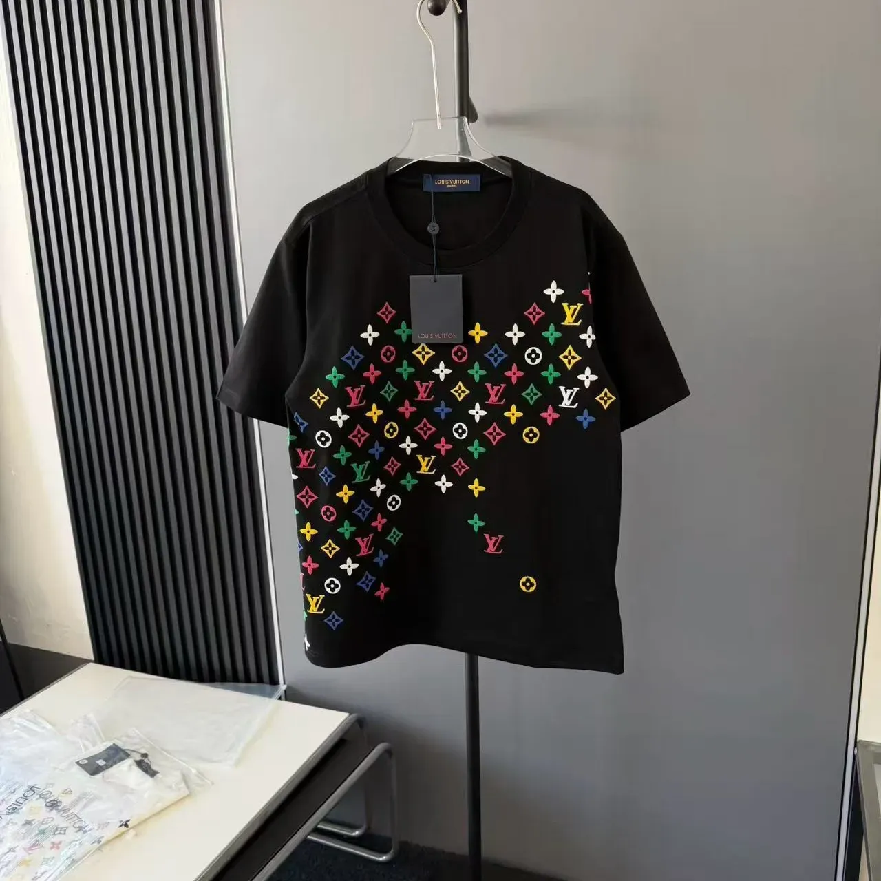 『S-2XL』ラグジュアリーで人気の夏物半袖カップル