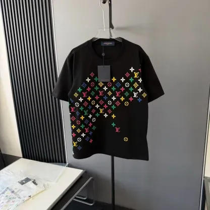 『S-2XL』ラグジュアリーで人気の夏物半袖カップル