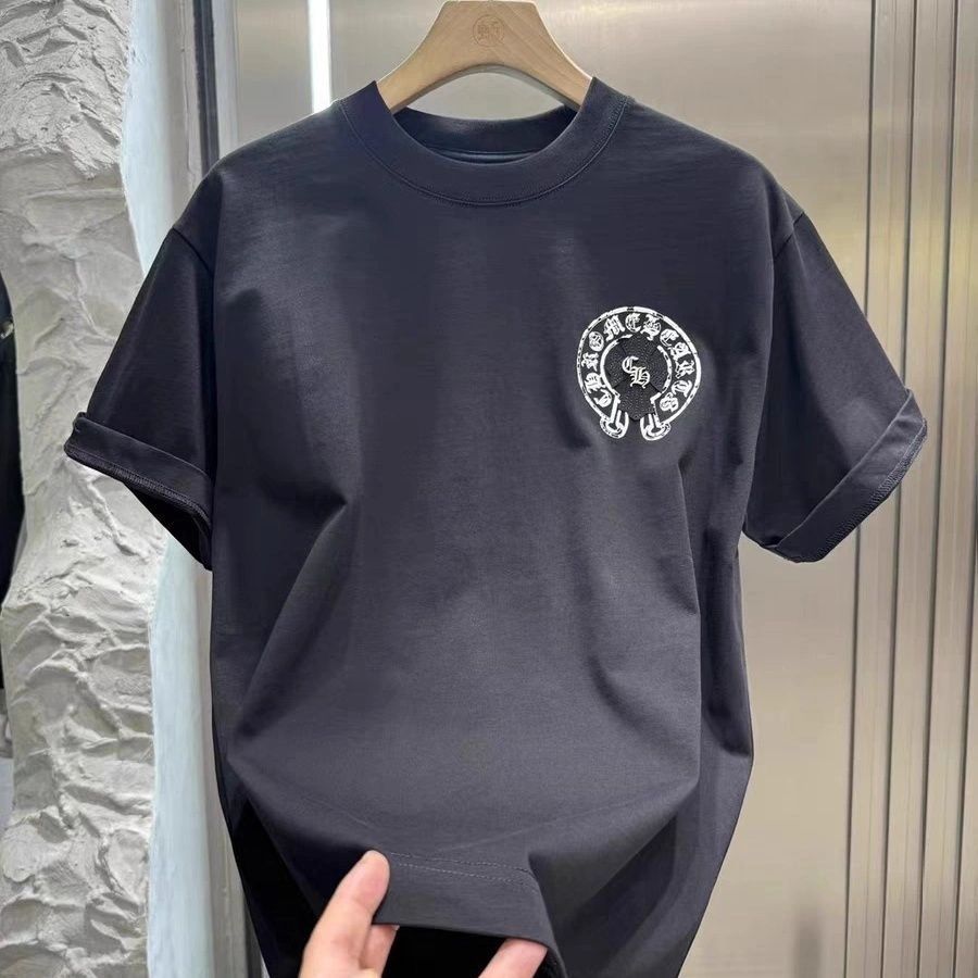 『S-XL』男女兼用の、夏にぴったりのプリント柄半袖Tシャツ