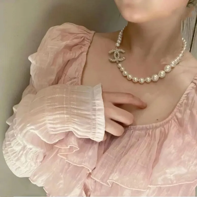 【Chanel】限定セール 高品質 シンプル パールネックレス