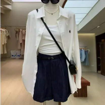 『S-2XL』超人気商品 着心地良い ファッション フェミニン 合わせやすい カジュアル シャツ