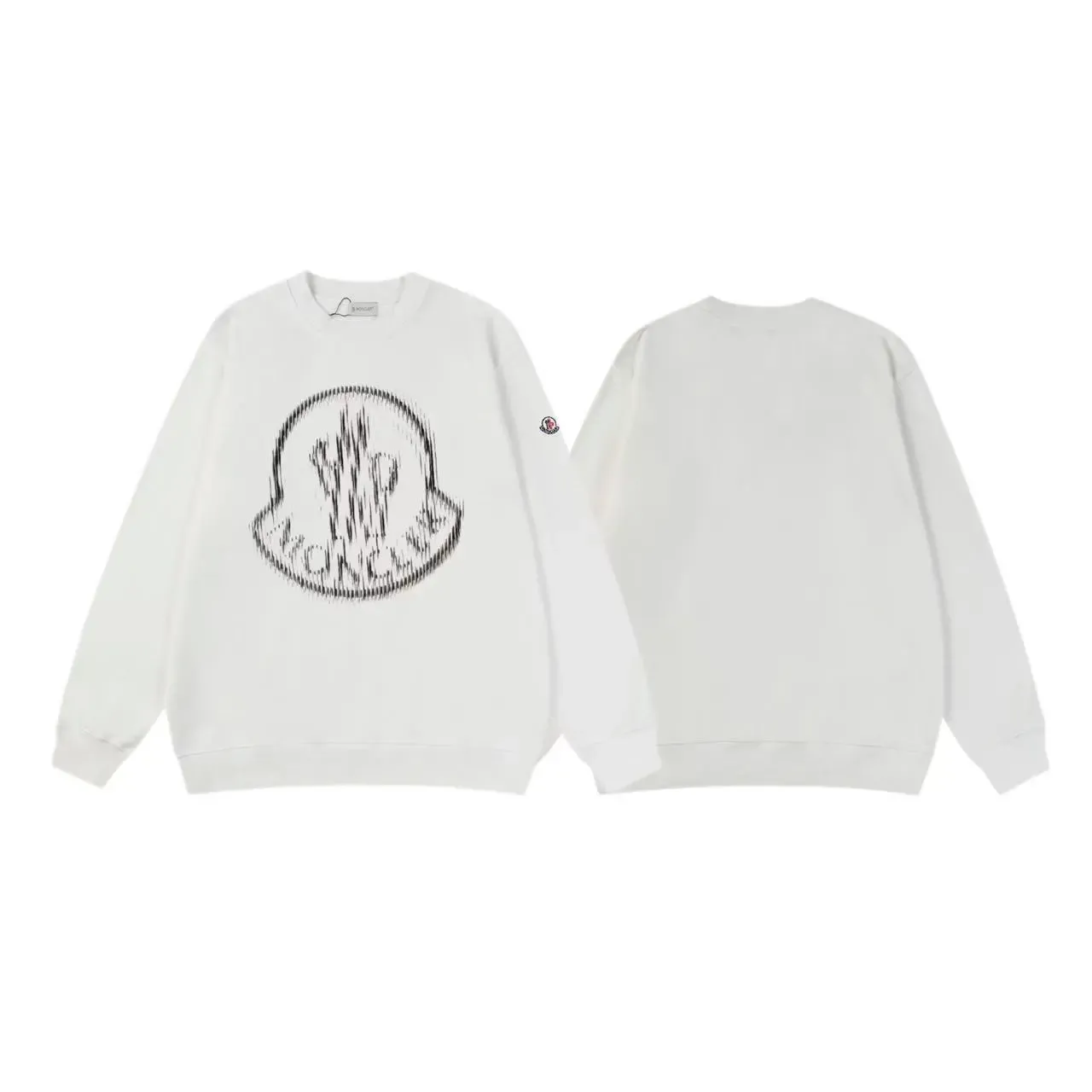 【S-3XL】新作秋冬ルーズフィットカジュアルレタークルーネックスウェットシャツ（プリント入り）、長袖、ユニセックス