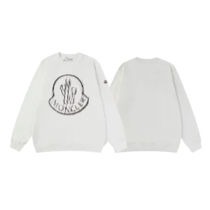 【S-3XL】新作秋冬ルーズフィットカジュアルレタークルーネックスウェットシャツ（プリント入り）、長袖、ユニセックス