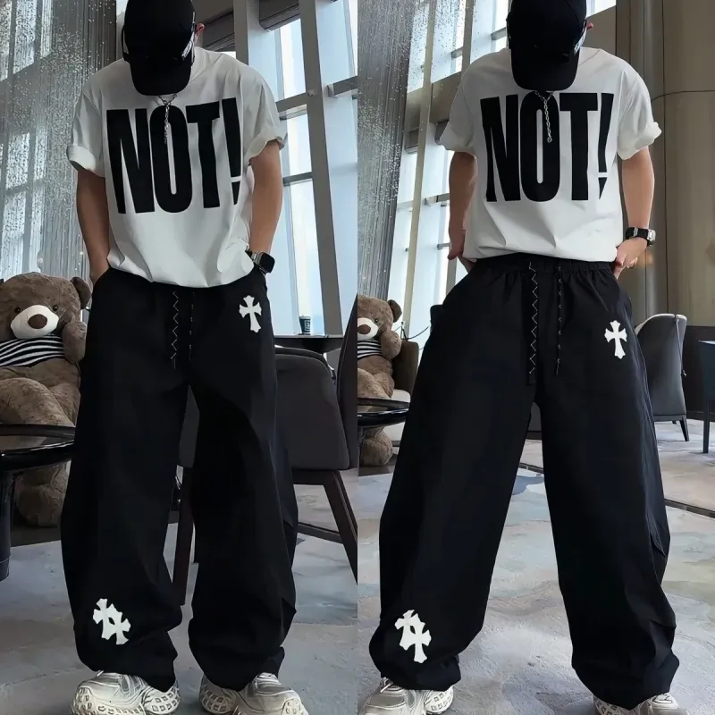 『M-3XL』売れ切れ必至 魅力的 トレンド 快適 ストリート 無地 パンツ