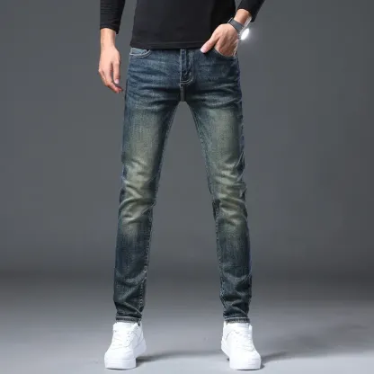 『S-2XL』超人気商品 高品質 着心地良い クラシック 気質いい 合わせやすいジーンズ