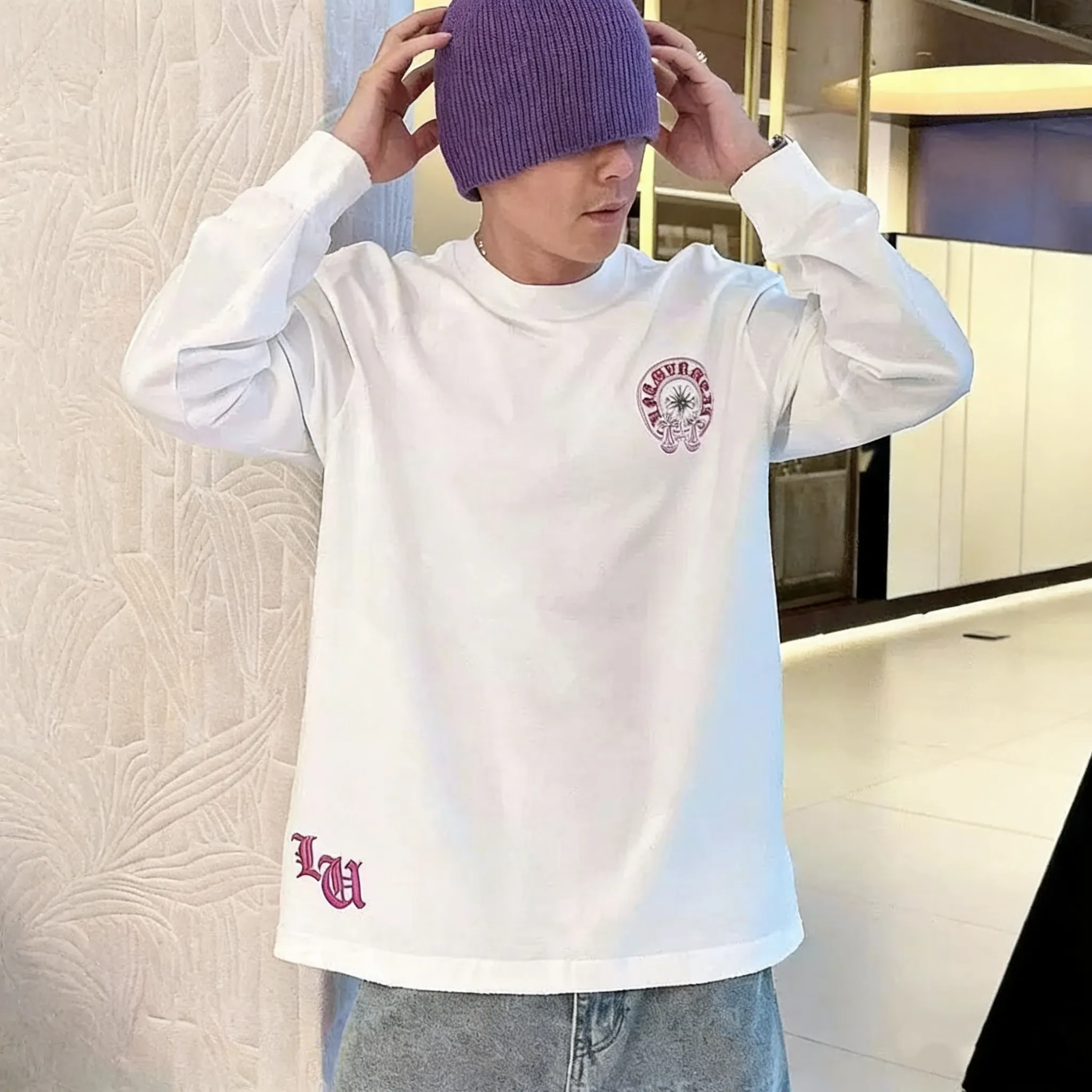 『M-3XL』売り切れ必至 ファッション シンプル 質感のいい 快適 着回し力抜群 デイリー 長袖 Tシャツ