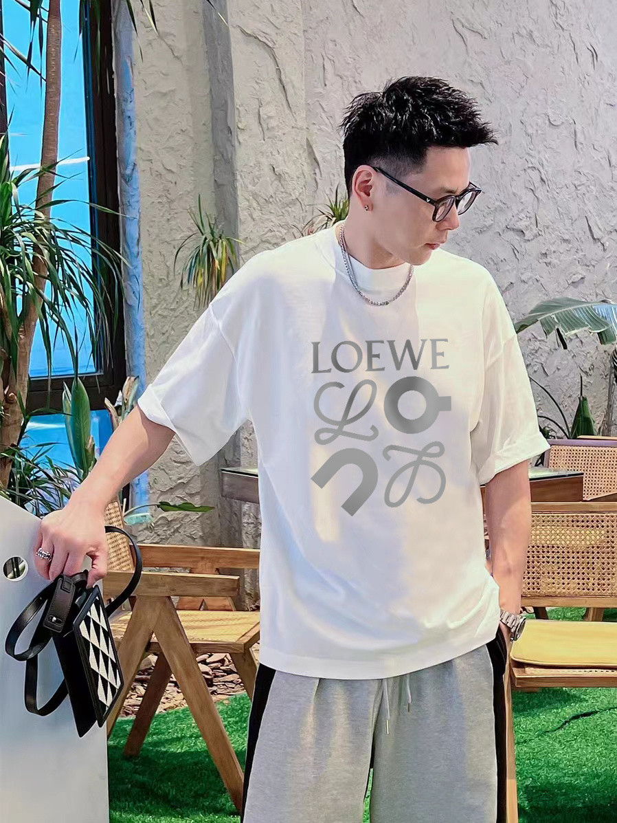 【S-2XL】トレンディなプリントの厚手の半袖ラウンドネックカジュアルルーズユニセックスカップルサマーTシャツトップス