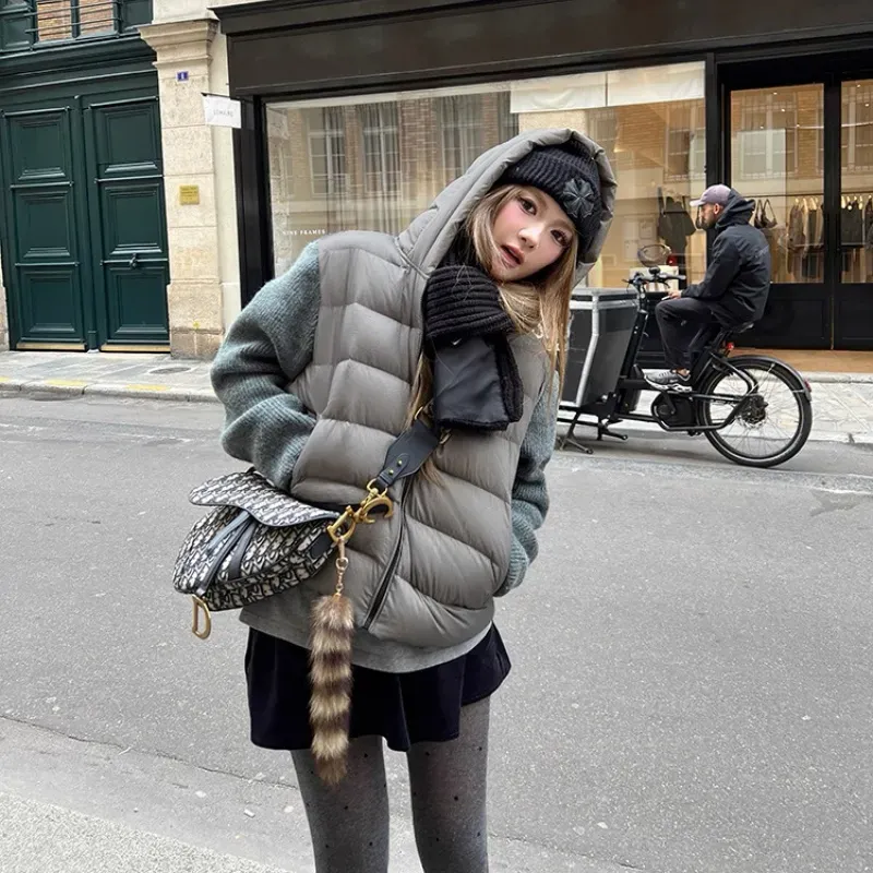 大活躍 おしゃれ 高級感 着瘦せ 暖かい 軽量 着心地良い ダウンアウター