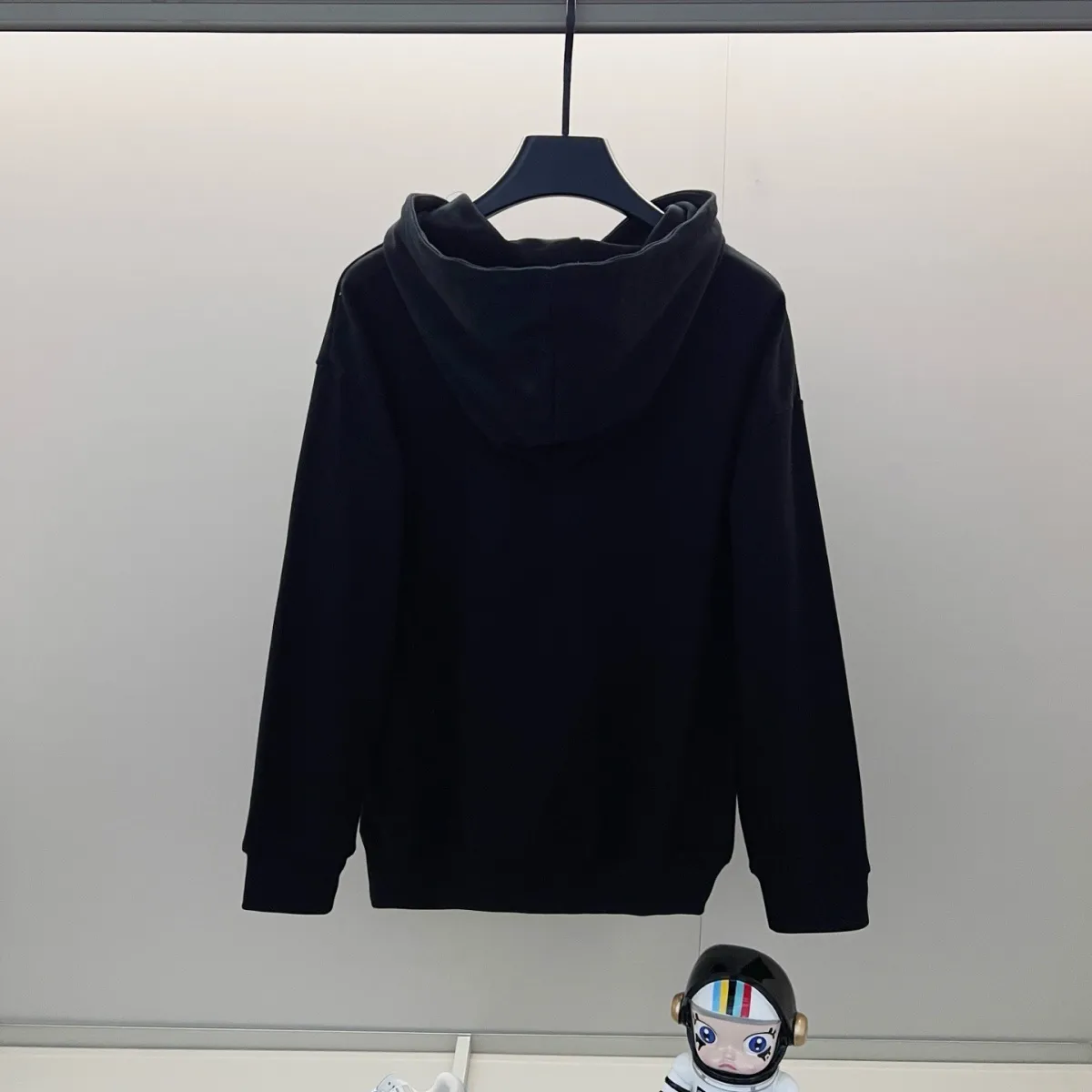 『XS-L』新作秋冬フード付きスウェットシャツ、ルーズフィット、ユニセックス。
