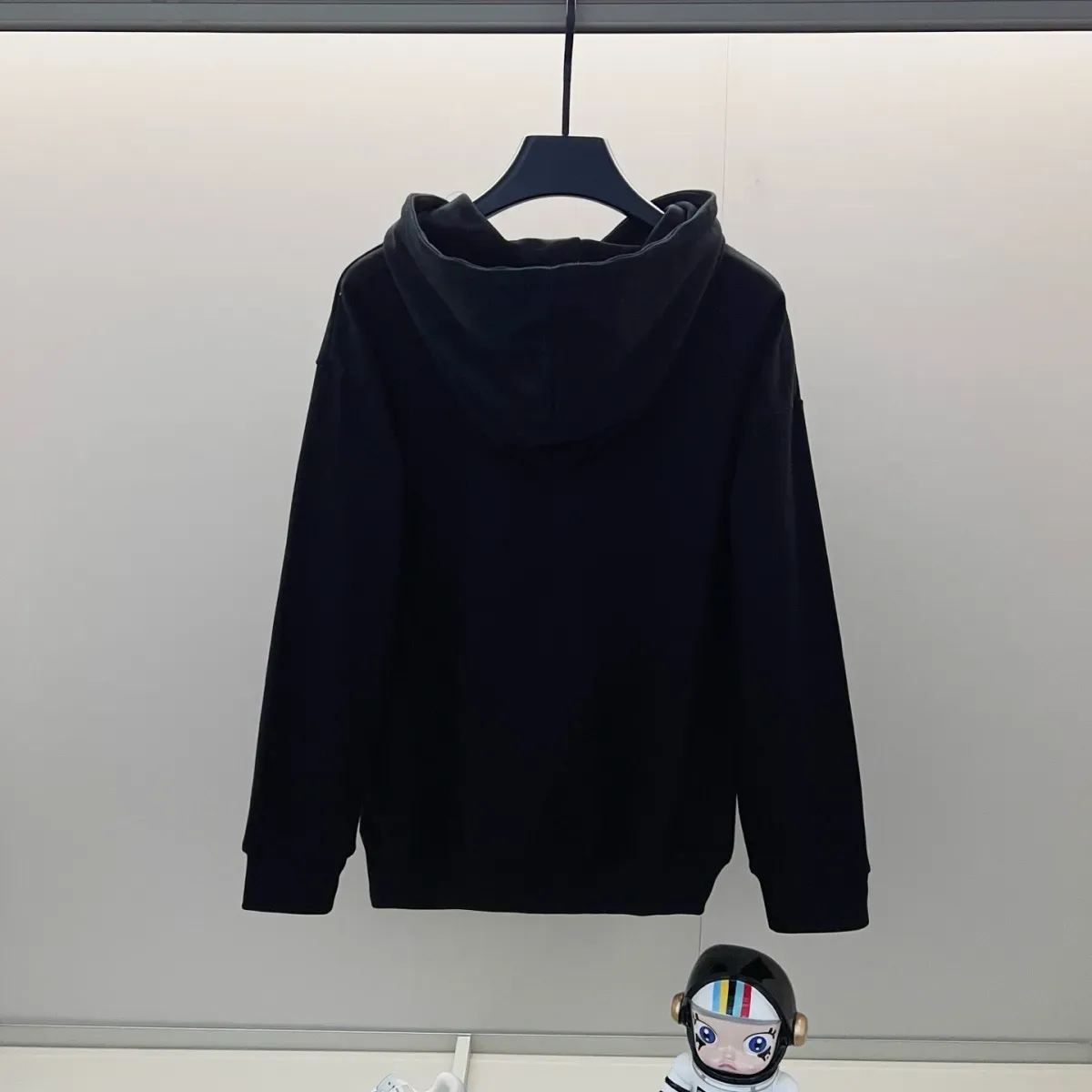 『XS-L』新作秋冬フード付きスウェットシャツ、ルーズフィット、ユニセックス。