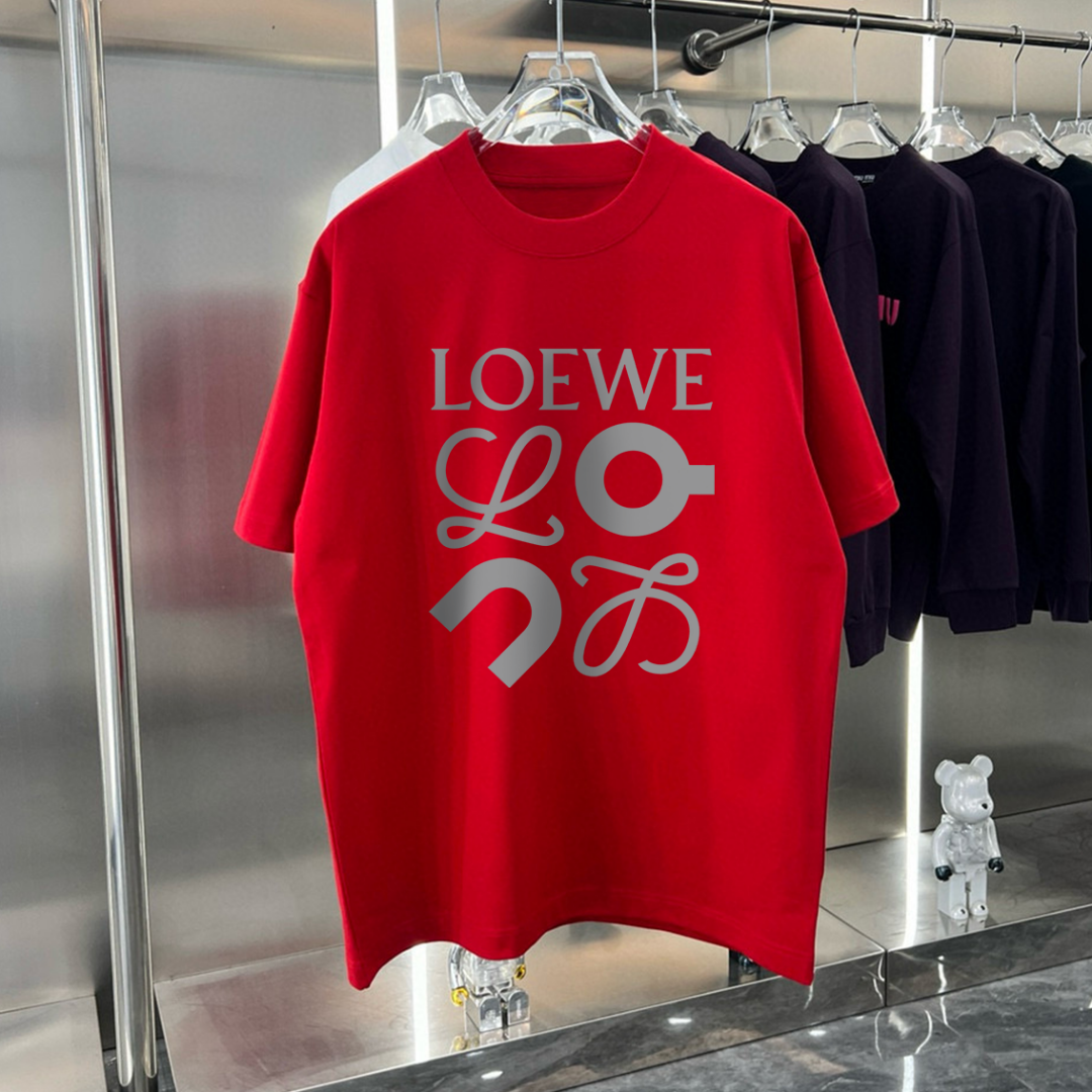 【S-2XL】トレンディなプリントの厚手の半袖ラウンドネックカジュアルルーズユニセックスカップルサマーTシャツトップス