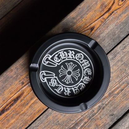 トレンディなレトロなステンレス製灰皿、大型、パーソナライズされた灰皿