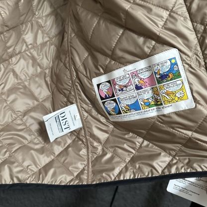 新しい秋のスタイルの千鳥格子ベストダウンジャケット、暖かい