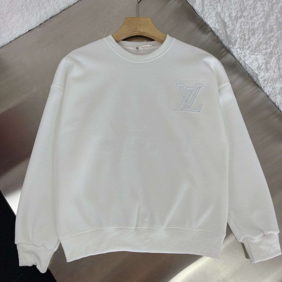 『L-4XL』新着 ヘビー刺繍文字カップルファッションスウェットシャツ