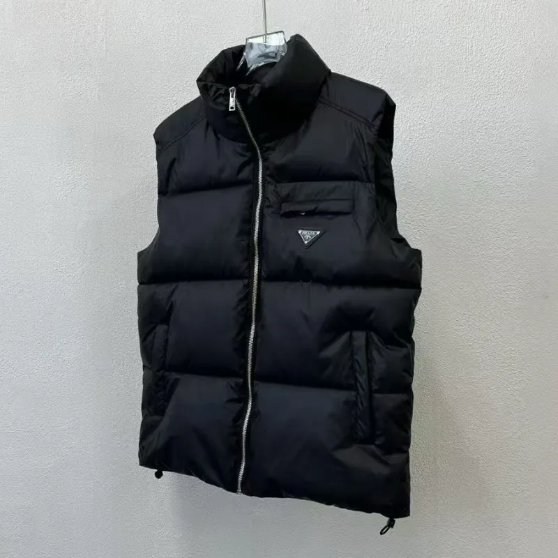 『L-4XL』大人らしいトレンド 高品質 シンプル 軽量 暖かい ダウンベスト