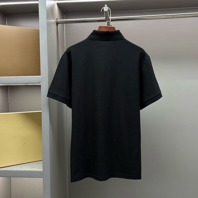 『S-2XL』春の新作、メンズの刺繍入りポロシャツ、カジュアルビジネス半袖