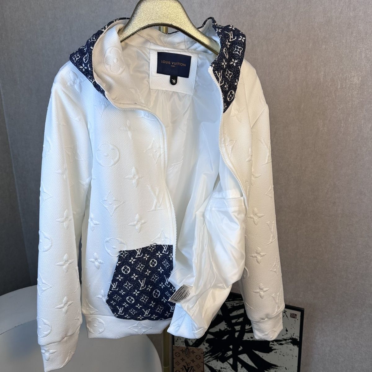 『L-4XL』カップルにぴったりの、男性向けのおしゃれなスリムフィットフード付きジャケット。