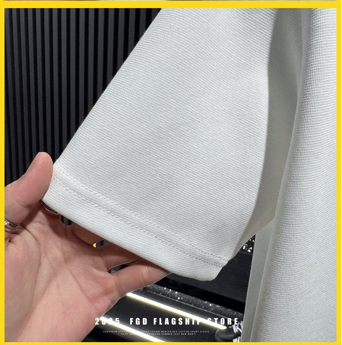 『M-3XL』新入荷メンズ 夏物 刺繍入りストリートスタイル 半袖Tシャツ