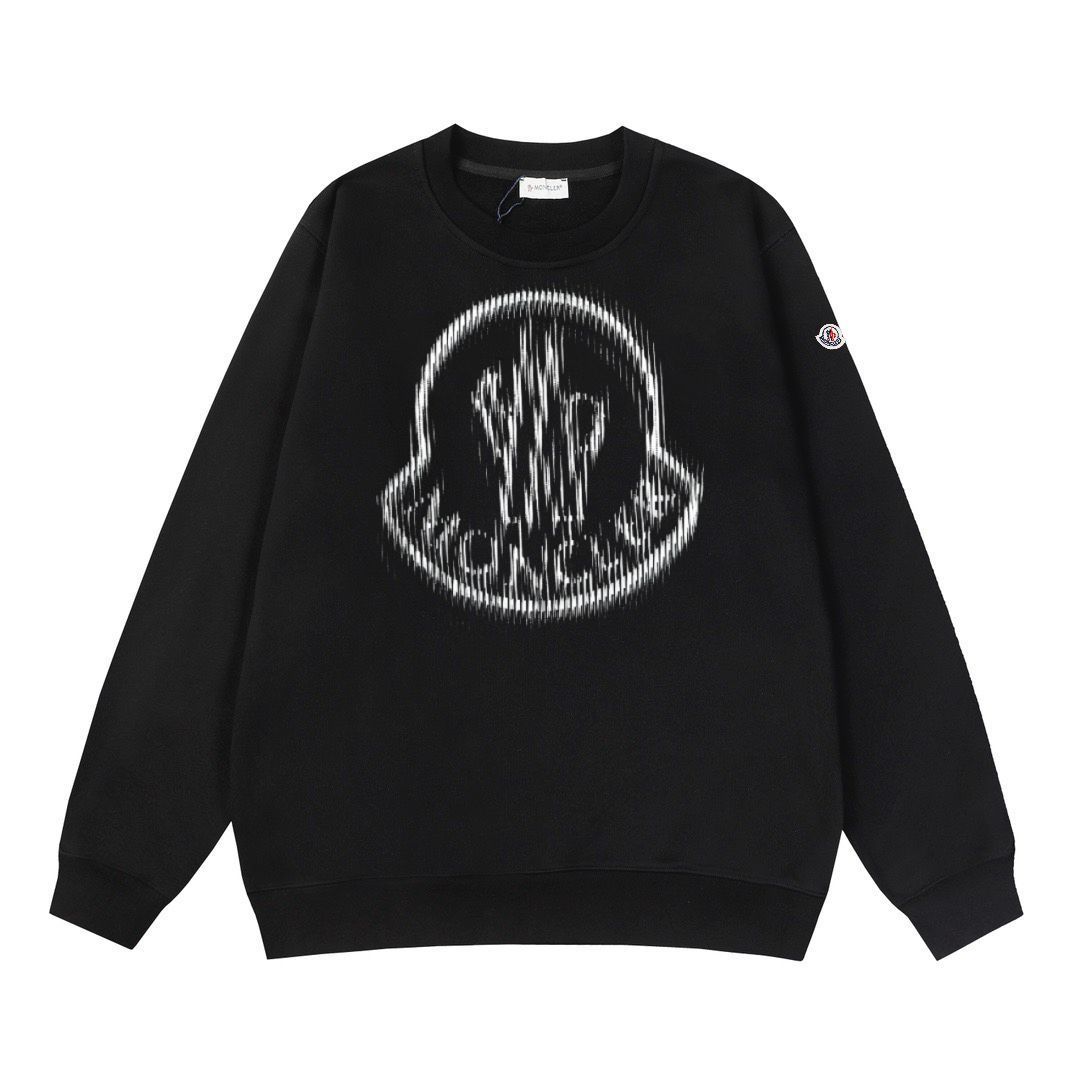 【S-3XL】新作秋冬ルーズフィットカジュアルレタークルーネックスウェットシャツ（プリント入り）、長袖、ユニセックス