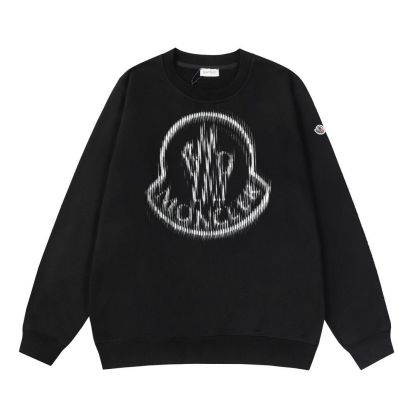 【S-3XL】新作秋冬ルーズフィットカジュアルレタークルーネックスウェットシャツ（プリント入り）、長袖、ユニセックス