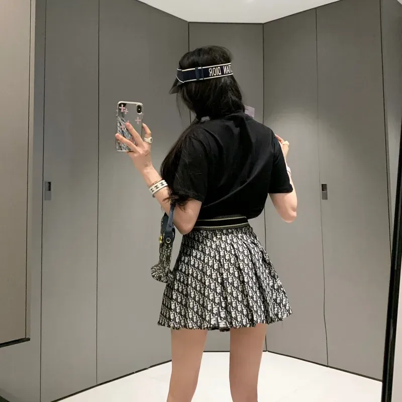 『S-L』大注目 高級感 美人度アップ フェミニン ジャカード アルファベット セットアップ